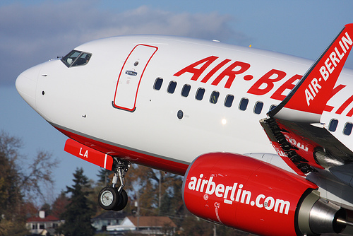 Letoun Boeing 737-800 společnosti Air Berlin.