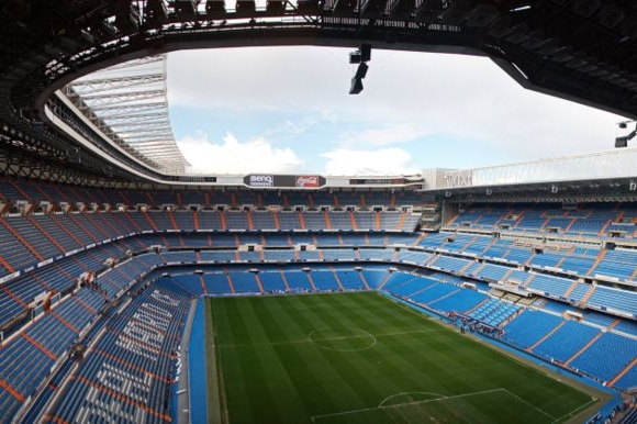 Stadion Santiago Bernabeu.
