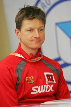 Pavel Churavý, české želízko v severské kombinaci.