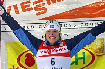 Švédská běžkyně Charlotte Kallaová. Švédská běžkyně Charlotte Kallaová.