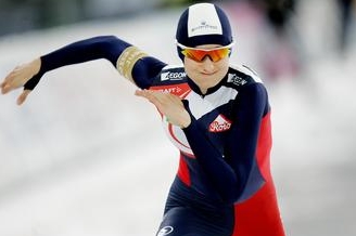 Rychlobruslařka Martina Sáblíková.