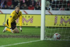 Jak charakteristické - smutek gólama Slavie Martina Vaniaka.