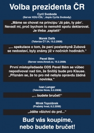 Jak vidí prezidentskou volbu ČSSD.