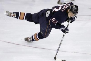 Ale&scaron; Hemsk&yacute;, hvězda hokejistů Edmontonu.