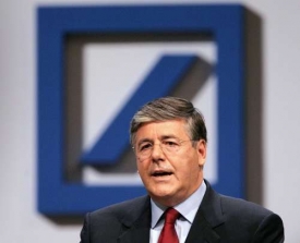 Šéf Deutsche Bank, Švýcar Ackermann.