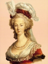Marie Antoinettina bysta.