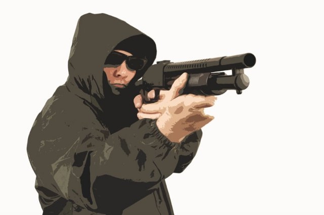 Střelec postřelil dvacet lidí při bohoslužbě. (Ilustrační foto)