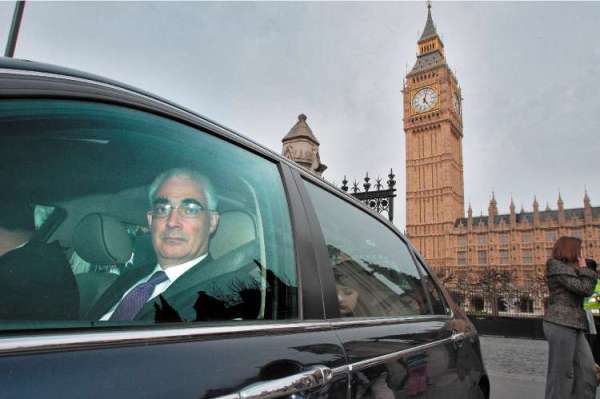 Kancléř britského ministerstva financi Alistair Darling