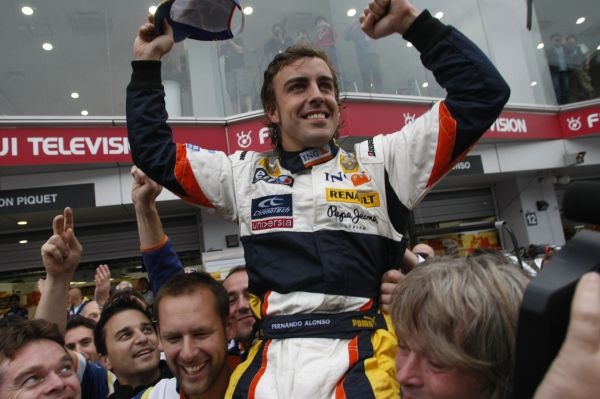 Španělský jezdec formule 1 Fernando Alonso.