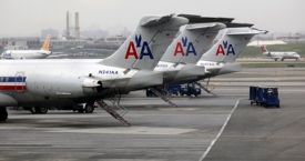 Letadla společnosti American Airlines.
