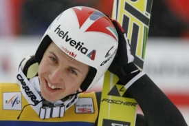 Švýcarský letec Simon Ammann. Švýcarský letec Simon Ammann.