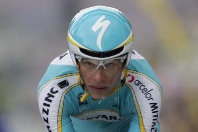 Cyklista Andrej Kašečkin