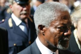 B&yacute;val&yacute; gener&aacute;ln&iacute; tajemn&iacute;k OSN Kofi Annan.