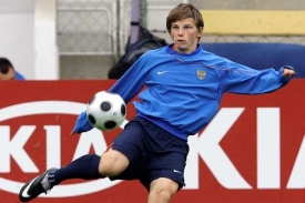 Rusk&yacute; fotbalista Andrej Ar&scaron;avin.