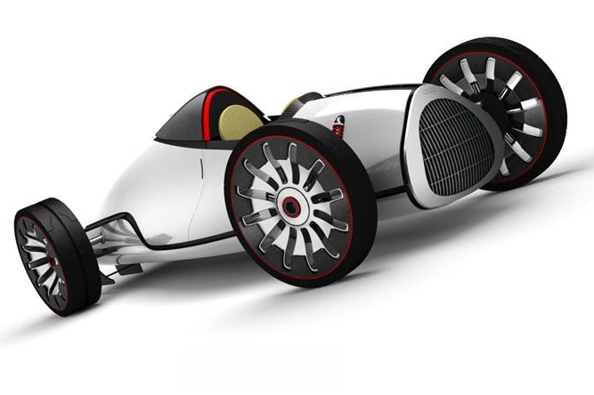 Type-C/D podle mladého designéra Lukáše Vaňka ma mít 650 koní.