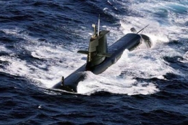 Australsk&aacute; ponorka HMAS Sheen (ilustračn&iacute; obr&aacute;zek).