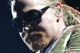 Axl Rose v roce 2006 v Praze