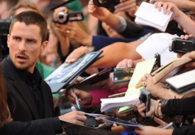Christian Bale mezi fanoušky.