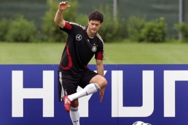 Největ&scaron;&iacute; hvězda německ&eacute; reprezentace Michael Ballack.