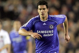 Fotbalista londýnské Chelsea Michael Ballack Fotbalista londýnské Chelsea Michael Ballack