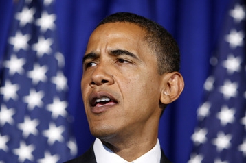 Barack Obama v kampani přitvrdil.