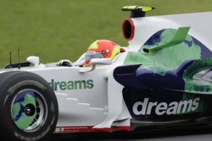 Brazilec Rubens Barrichello. Zůstane ve formuli 1?
