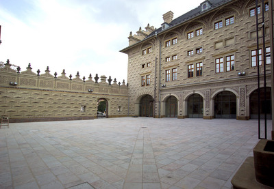 Rekonstruovaný Schwarzenberský palác