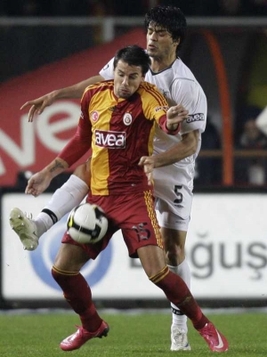 Milan Baro&scaron;, opěvovan&aacute; hvězda Galatasaraye Istanbul.