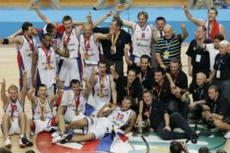 Rusko se stalo mistrem Evropy v basketbalu.