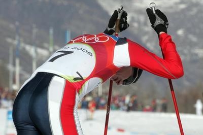 Lukáš Bauer na olympiádě v Turíně.