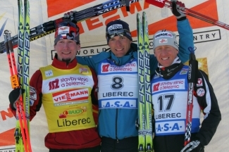 Zleva: Lukáš Bauer, Jea Marc Gaillard, Christian Hoffmann. 