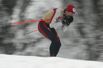 Lukáš Bauer si běží v Novém Městě pro druhý triumf v Tour de Ski. Lukáš Bauer si běží v Novém Městě pro druhý triumf v Tour de Ski.