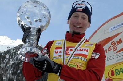 Běžec na lyžích Lukáš Bauer. Běžec na lyžích Lukáš Bauer.