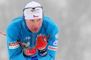 Luk&aacute;&scaron; Bauer při tr&eacute;ninku.