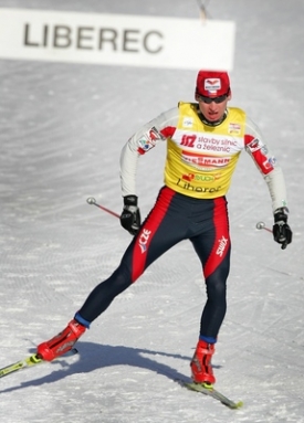 Luk&aacute;&scaron; Bauer na trati &uacute;norov&eacute;ho &scaron;ampion&aacute;tu v Liberci.