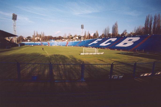 Stadion Baníku Ostrava.