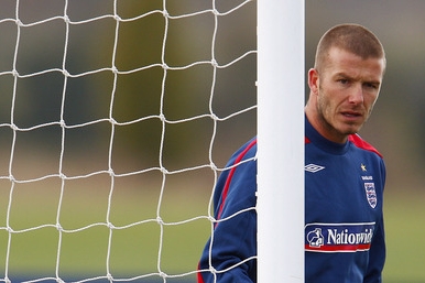 David Beckham, záložník anglické reprezentace