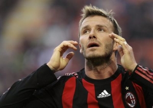 Anglick&yacute; fotbalista David Beckham.