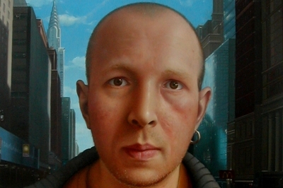Vítězný portrét Begram in New York. Vítězný portrét Begram in New York.