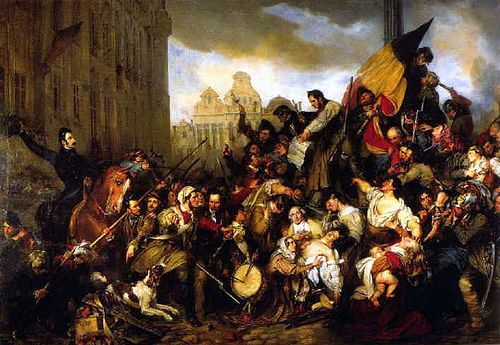 Revoluční rok 1830. Revolta proti Holanďanům. Revoluční rok 1830. Revolta proti Holanďanům.