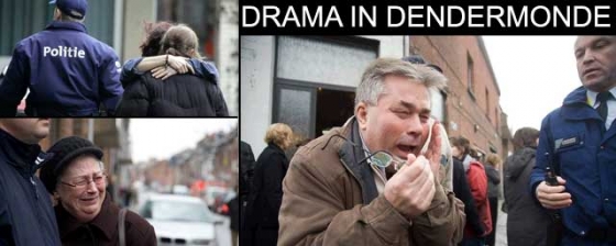 Drama po dramatu. Příbuzní obětí před školkou.