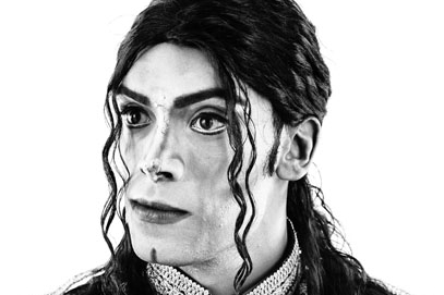 Michael Jackson - portrét Valérie Belinové.