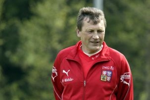 Trenér Miroslav Beránek.
