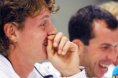 Tomáš Berdych (vlevo) a Martin Štěpánek