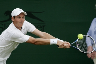 Tenista Tomáš Berdych (na archivním snímku z Wimbeldonu).