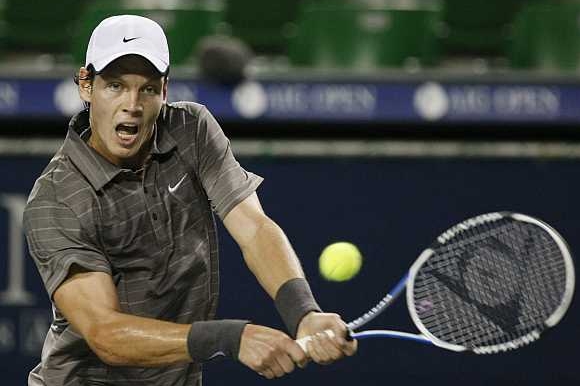 Tenista Tomáš Berdych je v Tokiu v semifinále.
