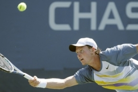 Tomáši Berdychovi se na US Open zatím daří