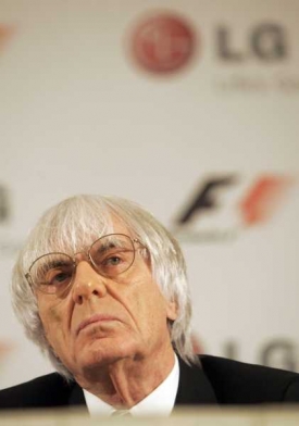 Bernie Ecclestone, šéf formule 1.