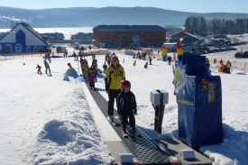 Sli areál Lipno. Sli areál Lipno.