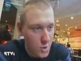 Gluchov rozhovoru s televizí RTV.